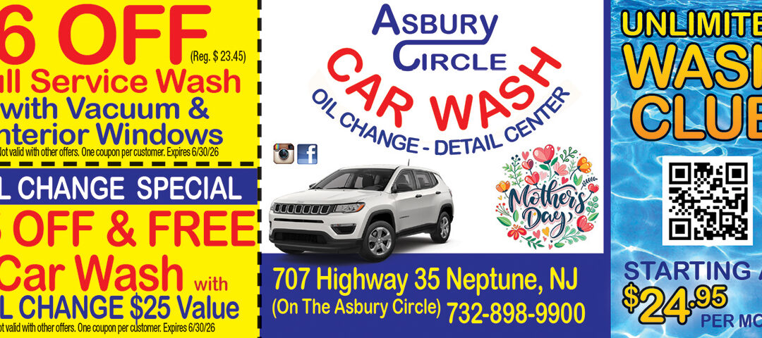 Asbury Circle Car Wash, Detail Center & Oil Change @ The Asbury Circle In Neptune