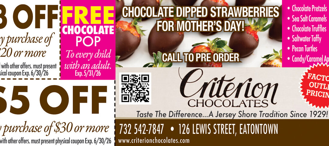 Criterion Chocolates & Candies Factory Outlet In Eatontown