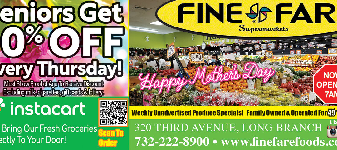 Fine Fare Supermarket In Long Branch-Celebrating Our 50th Year