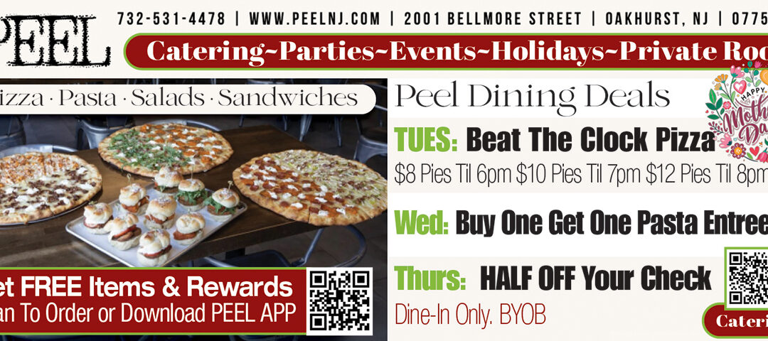Peel Restaurant In Oakhurst Pizza-Pasta-Salads-Sandwiches