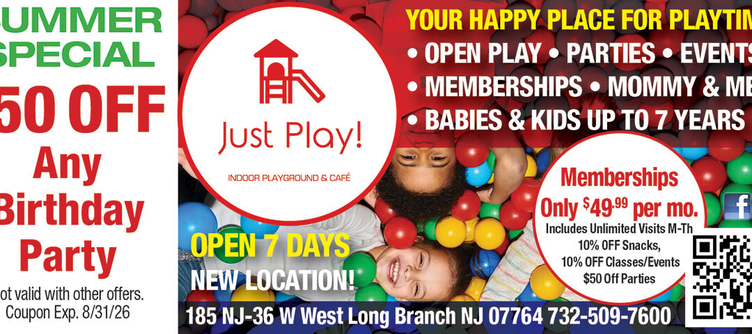 Just Play Indoor Playground-Home of Amazing Birthday Parties In West Long Btanch