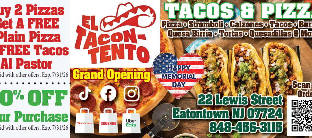 El Tacon-Tento Tacos & Pizza-Italian & Mexican Specialties In Eatontown