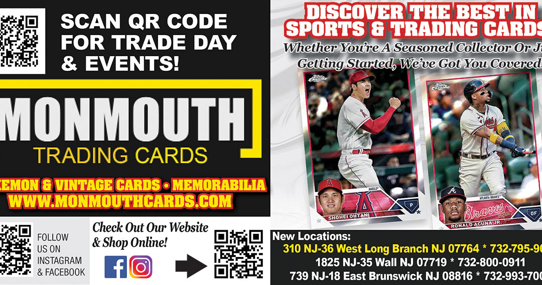 Monmouth Sports Trading Cards In West Long Branch, Wall & East Brunswick