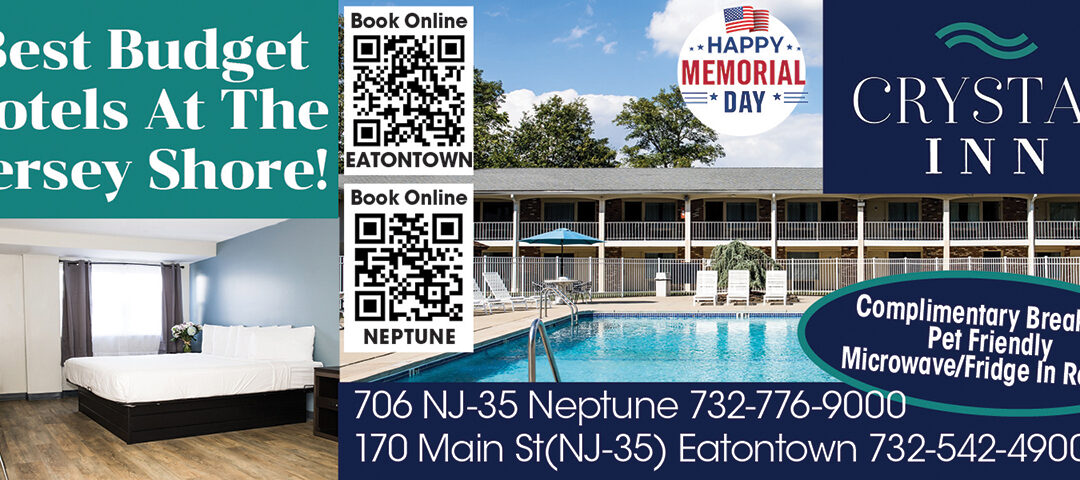 Crystal Inn In Neptune & Eatontown-Best Budget Hotels At The Jersey Shore