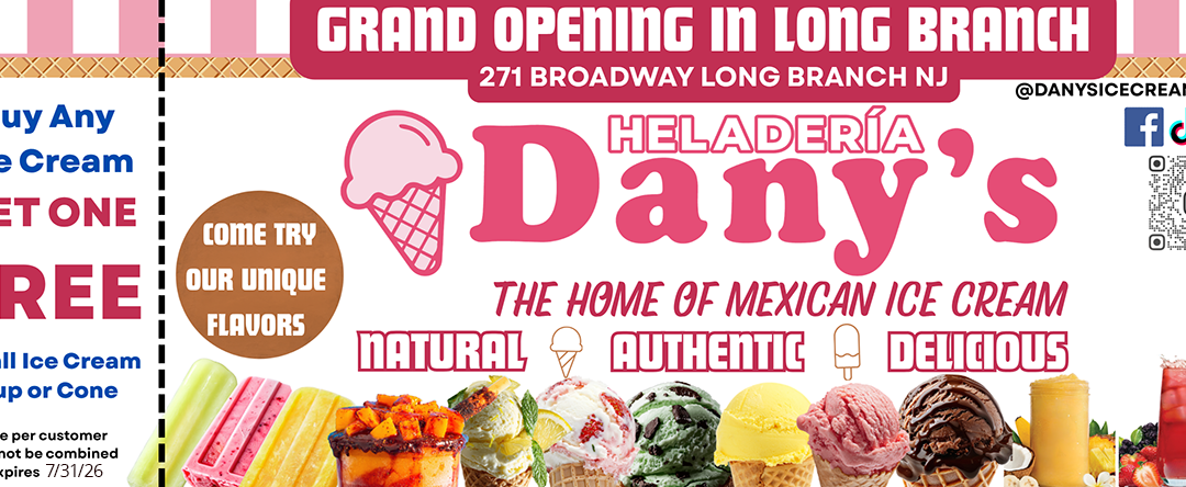 Dany’s Ice Cream Shop-Authentic Mexican Ice Cream In Long Branch