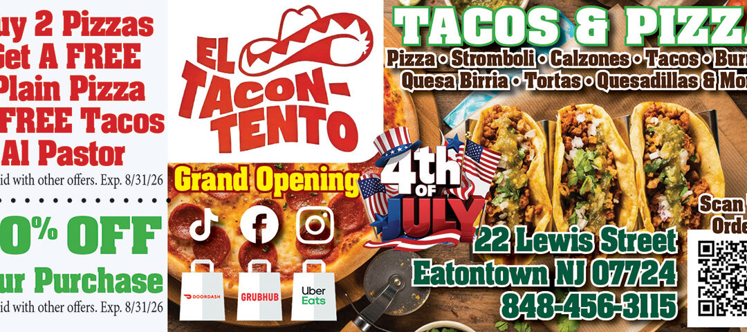 El Tacon-Tento Tacos, Pizza & More In Eatontown