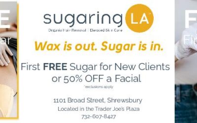 Sugaring LA Hair Removal In Shrewsbury-FREE First Sugar