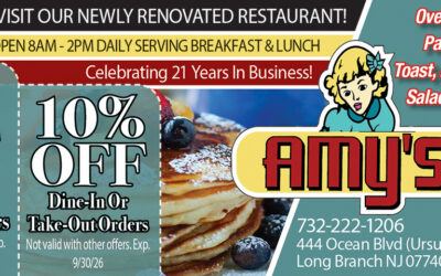 Amy’s Omelette House Restaurant In Long Branch