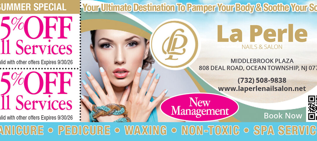 La Perle Nails & Salon-Pamper Body & Soul In Middlebook Plaza Ocean Twp