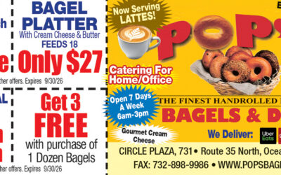 Pop’s Bagel’s & Deli In Ocean Twp-Finest Hand Rolled Bagels
