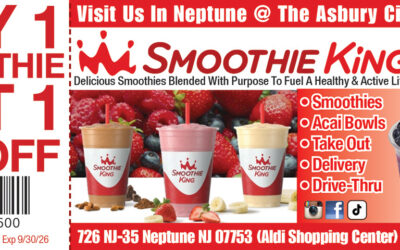 Smoothie King @ The Asbury Circle In Neptune-Smoothies & Acai Bowls To Fuel A Healthy Lifestyle