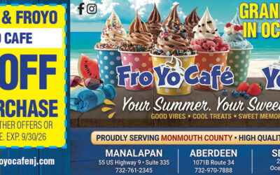 Grand Opening Fro Yo Cafe In Ocean Township Seaview Square Mall