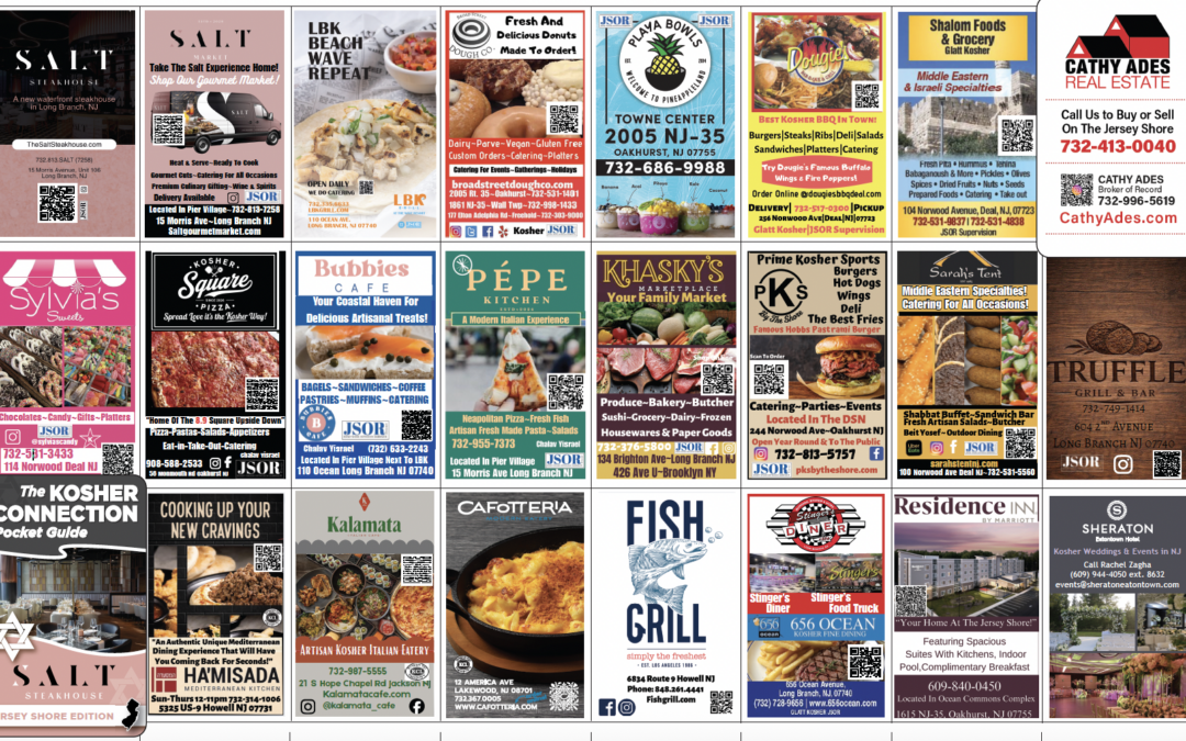 Kosher Connection Pocket Guide 2026-2027 Click To See All Locations