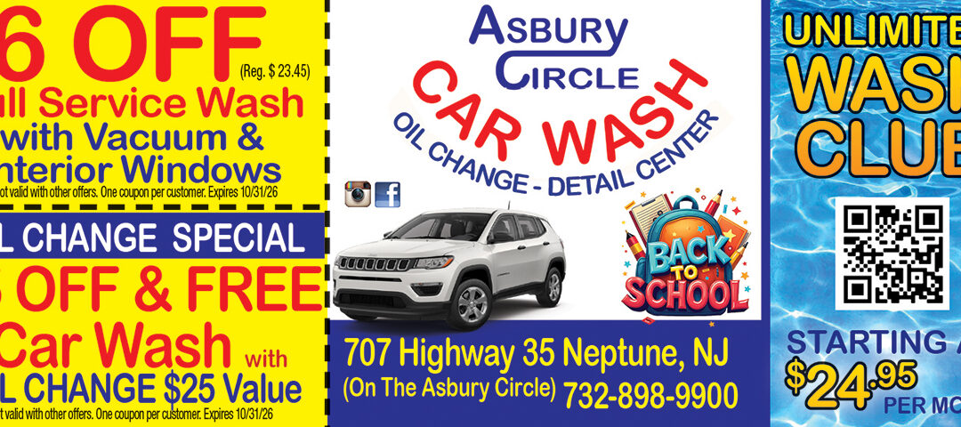 Asbury Circle Car Wash, Oil Change & Detail Center In Neptune