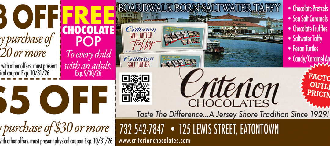 Criterion Chocolates  & Candies Factory Outlet in Eatontown
