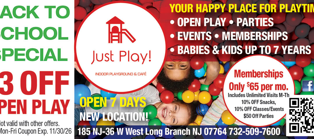Just Play Indoor Playground In West Long Branch