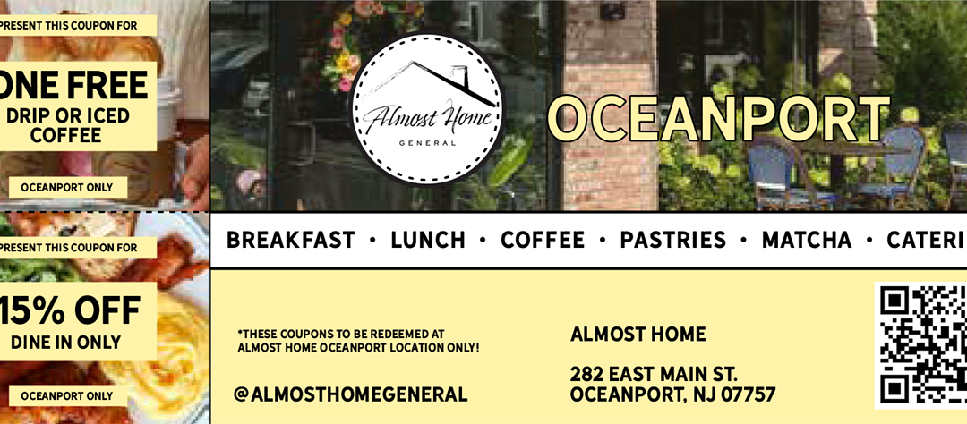 Almost Home General-Breakfast-Lunch-Coffee-Pastries In Oceanport