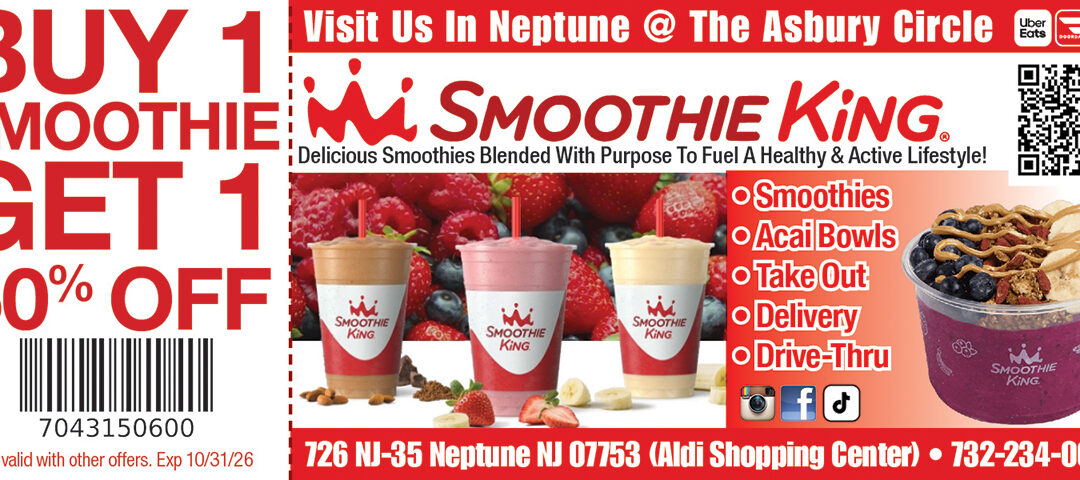 Smoothie King Smoothies Blended With Purpose For A Healthy Lifestyle In Neptune