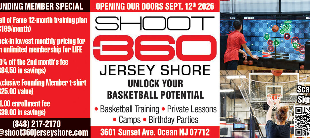 Shoot 360-13,000 Square Foot Basketball Training Facility In Ocean Township