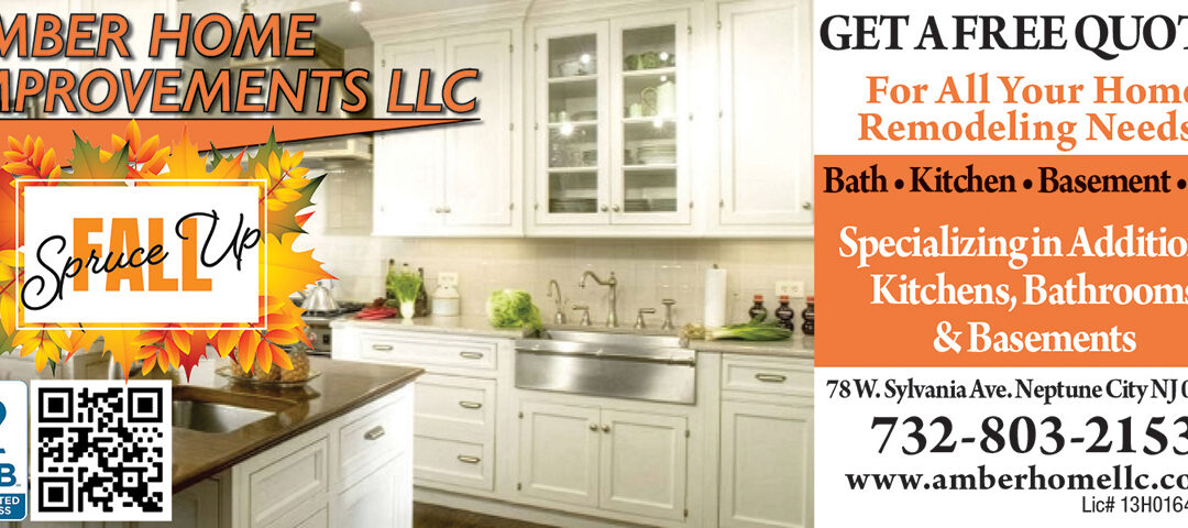 Amber Home Improvement In Neptune-Spruce Up For Fall With A FREE Quote