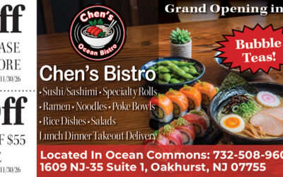 Grand Opening Chen’s Bistro In Oakhurst Featuring Asian Fusion Dining