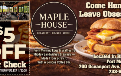Maple House Breakfast Brunch & Lunch In River Walk @ Fort Monmouth