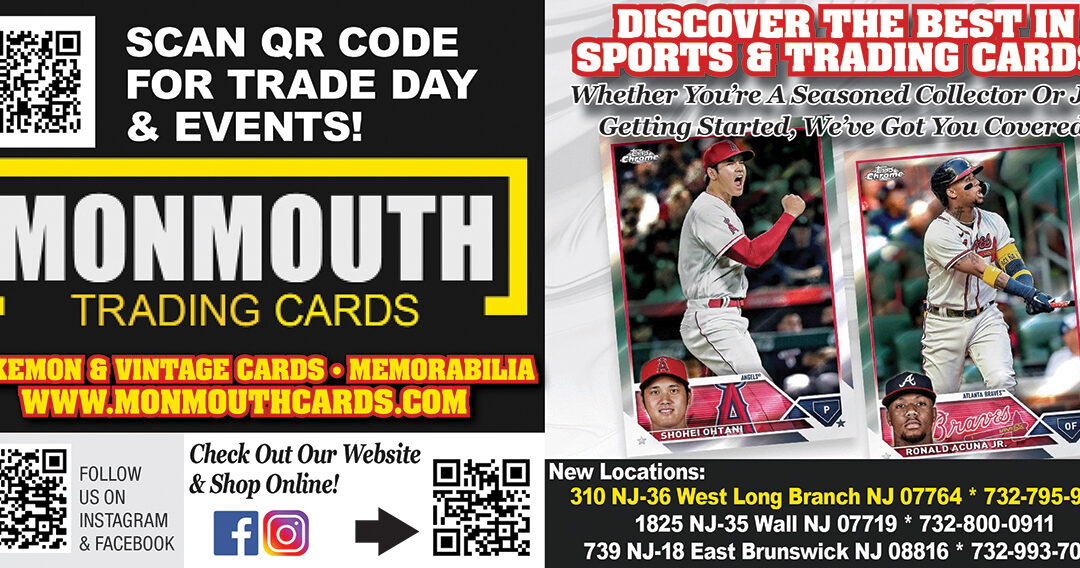 Monmouth Trading Cards In Cards West Long Branch, Wall Twp & East Brunswick