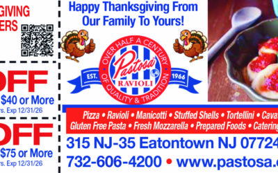 Pastosa Ravioli Italian Marketplace In Eatontown-Place Your Holiday Orders