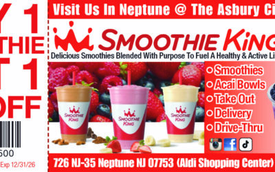 Smoothie King In Neptune @ The Asbury Circle – Smoothies & Acai Bowls